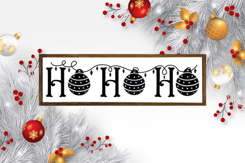 HO Ho Ho | Farmhouse Christmas Sign SVG SVG CraftLabSVG 