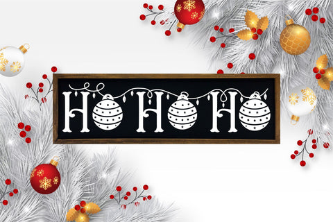 HO Ho Ho | Farmhouse Christmas Sign SVG SVG CraftLabSVG 