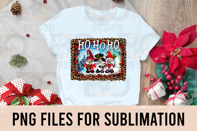 Ho Ho Ho Gnomes, Christmas Gnome , Gnome Png, Digital Download, Png, Merry Christmas, Christmas Png,Sublimation Designs Downloads,Gnome Png SVG BOO-design 
