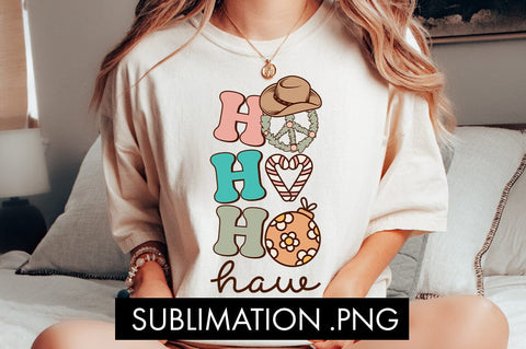 Ho Ho Ho Haw PNG Sublimation Sublimation Freeling Design House 