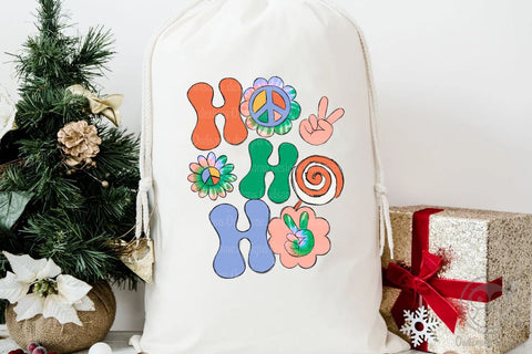 Ho Ho Ho Hippie Christmas Sublimation Sublimation LAM HOANG THUY 