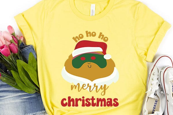 Ho Ho Ho Merry Christmas SVG Angelina750 