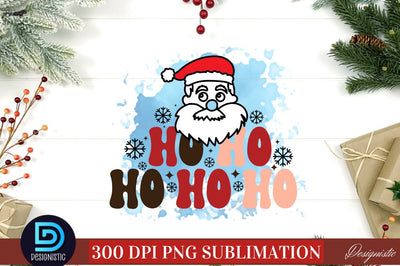 ho ho ho PNG Sublimation DESIGNISTIC 