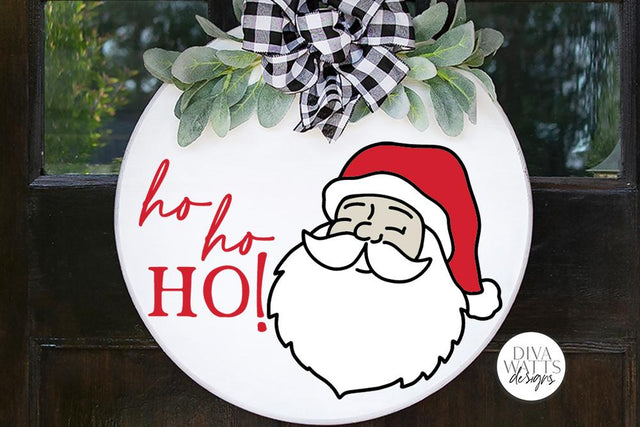 Ho Ho Ho Santa SVG | Christmas Design SVG Diva Watts Designs 