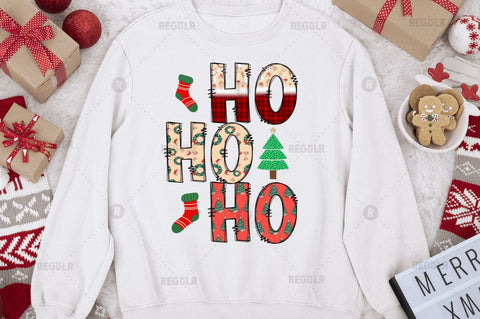 Ho ho ho Sublimation Design Sublimation Regulrcrative 