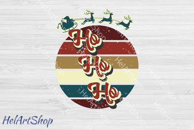 Ho Ho Ho Sublimation PNG Sublimation _HelArtShop_ 