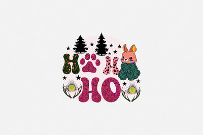 ho ho ho Sublimation SVGArt 