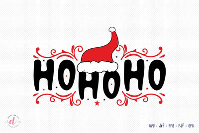 Ho Ho Ho SVG | Christmas SVG Cut File SVG CraftLabSVG 