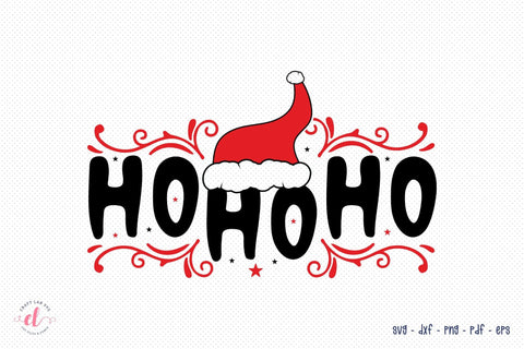 Ho Ho Ho SVG | Christmas SVG Cut File SVG CraftLabSVG 