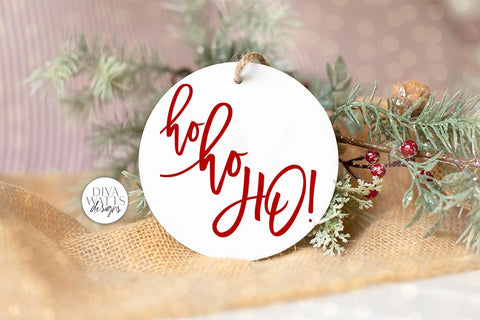 Ho Ho Ho! SVG | Christmas / Winter Design SVG Diva Watts Designs 
