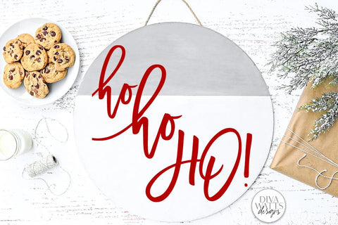 Ho Ho Ho! SVG | Christmas / Winter Design SVG Diva Watts Designs 