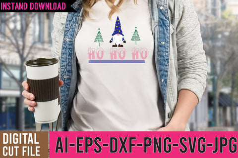 Ho ho ho SVG Cut File SVG BlackCatsMedia 