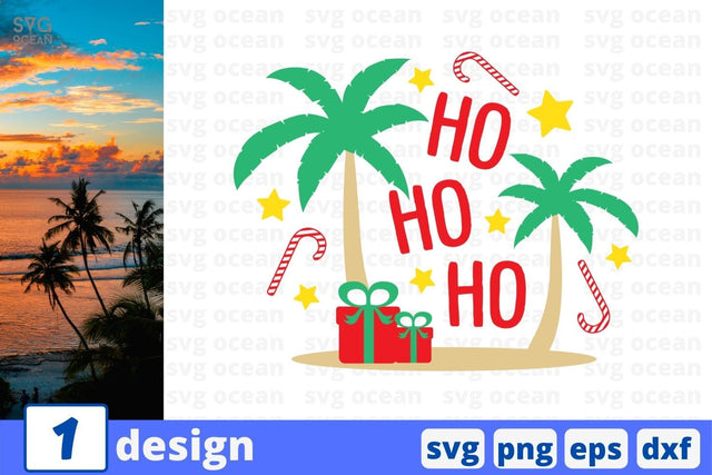 HO HO HO SVG Cut File SVG SvgOcean 