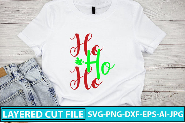 Ho Ho Ho SVG Cut File SVG Syaman 