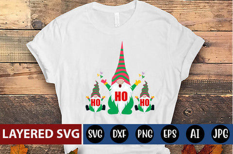 ho ho ho SVG cute file SVG Blessedprint 