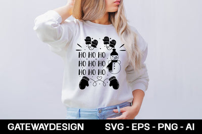 Ho Ho Ho Svg Design SVG designmaster24 