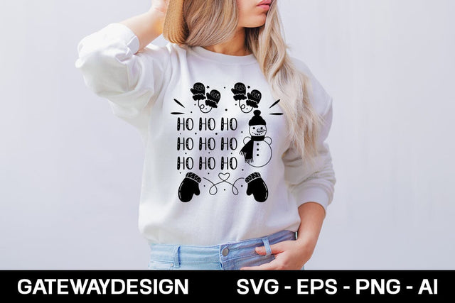 Ho Ho Ho Svg Design SVG designmaster24 