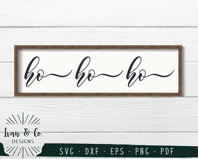Ho Ho Ho SVG Files | Christmas | Holidays | Winter SVG (719959688) SVG Ivan & Co. Designs 