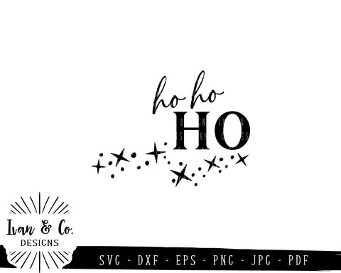 Ho Ho Ho SVG Files | Christmas | Holidays | Winter SVG (835070649) SVG Ivan & Co. Designs 