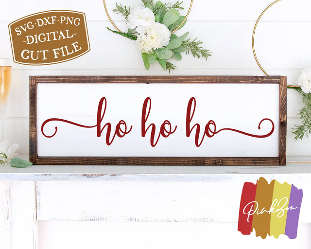 Ho Ho Ho SVG Files | Christmas Svg | Santa Claus Svg | Farmhouse Svg | Commercial Use | Cricut | Silhouette | Digital Cut Files (1071626024) SVG PinkZou 