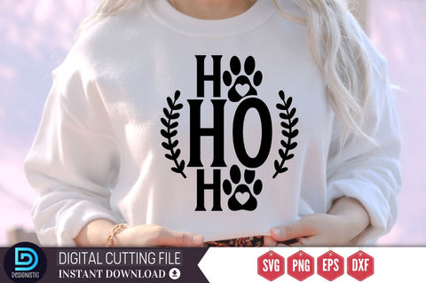 Ho ho ho SVG, Ho ho ho SVG DESIGNISTIC 
