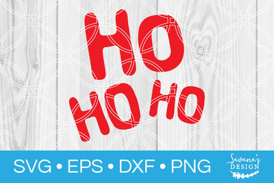 Ho Ho Ho SVG SavanasDesign 