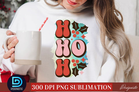 ho ho ho SVG Sublimation DESIGNISTIC 