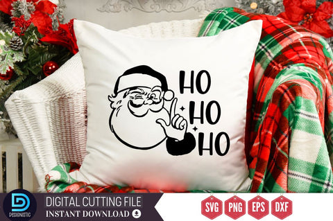 HO HO HO SVG SVG DESIGNISTIC 