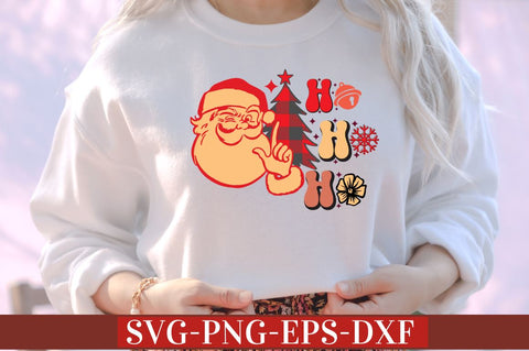 HO HO HO SVG SVG DESIGNISTIC 
