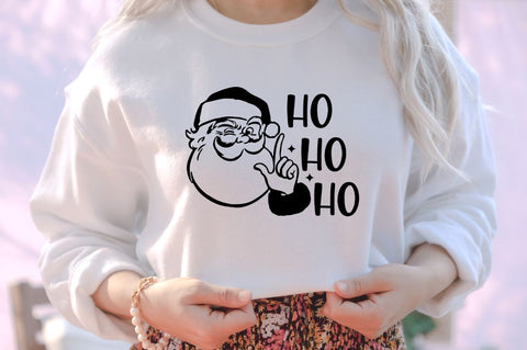 HO HO HO SVG SVG DESIGNISTIC 