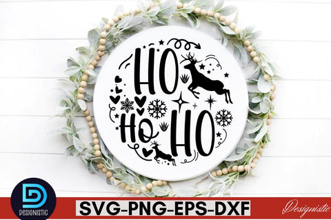 Ho ho ho SVG SVG DESIGNISTIC 