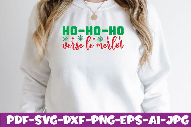 ho-ho-ho verse le merlot SVG farhad farhad 