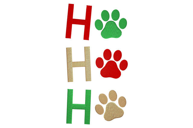 Ho Ho Paws Embroidery/Applique DESIGNS embroidery-workshop 