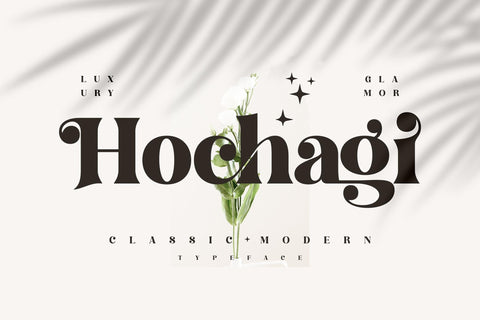 Hochagi Typeface Font Storytype Studio 