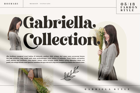 Hochagi Typeface Font Storytype Studio 