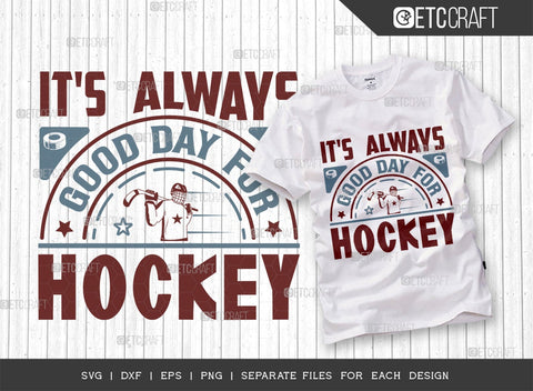Hockey Bundle Vol-01 SVG Cut File | Sports Svg | That's My Nephew Out There Svg | That's My Sister Out There Svg | I Walk On Water What's Your Superpower Svg | It's Always Good Day For Hockey Svg | Quote Design SVG ETC Craft 