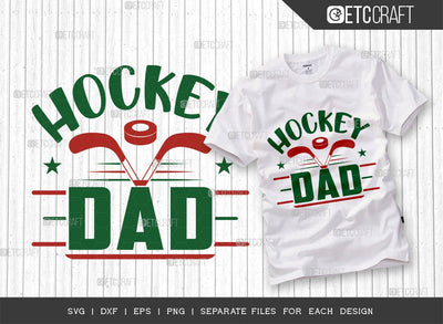 Hockey Dad SVG Cut File | Sports Svg | Ice Hockey Svg | Hockey Svg | Hockey Dad Svg | Hockey Puck Svg | Hockey Quote Design SVG ETC Craft 