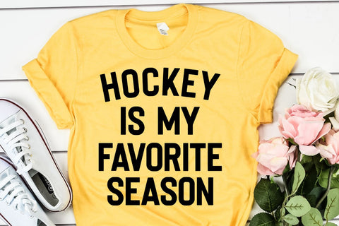 Hockey is my Favorite Season SVG - Hockey Mom SVG - Hockey SVG SVG She Shed Craft Store 