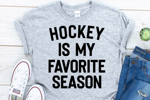 Hockey is my Favorite Season SVG - Hockey Mom SVG - Hockey SVG SVG She Shed Craft Store 
