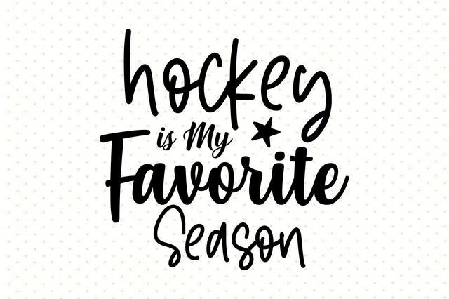 Hockey is My Favorite Season SVG orpitasn 