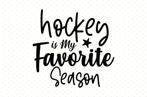 Hockey is My Favorite Season SVG orpitasn 