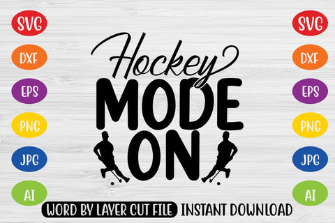 Hockey Mode On SVG MStudio 