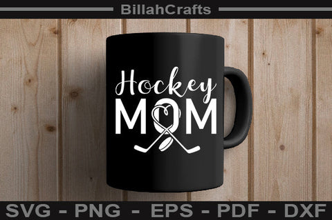 Hockey Mom SVG File SVG BillahCrafts 