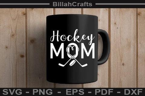 Hockey Mom SVG File SVG BillahCrafts 