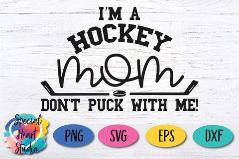 Hockey Mom SVG Special Heart Studio 