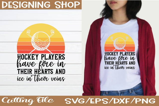 hockey players have fire in their hearts and icc in their veins svg SVG sk.swapon Roy 