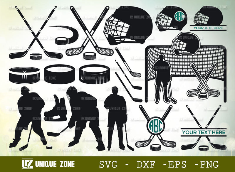 Hockey Puck Sticks SVG Bundle | Hockey Puck Svg | Hockey Sticks Svg | Puck Svg | Sticks Svg | SVG Unique Zone 