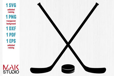 Hockey sticks svg, Hockey sticks svg file, Hockey sticks logo, Hockey sticks cut file, Hockey sticks clipart, Hockey sticks cuttable, Hockey svg SVG MAKStudion 