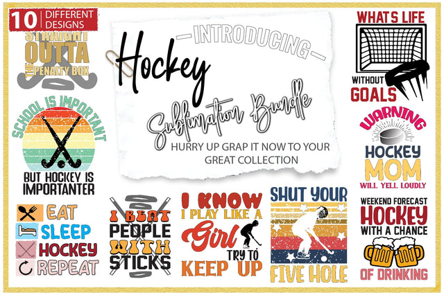 Hockey Sublimation Bundle Sublimation Creativeart88 