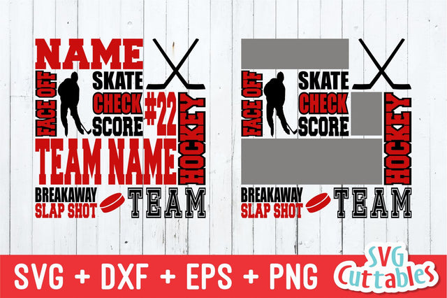 Hockey Subway Art SVG Svg Cuttables 